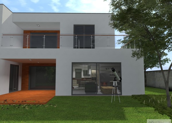 02 návrhy domů, exteriéry, 3D návrhy interiérů, jak zařídit interiér